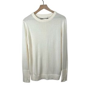 Lululemon Still At Ease Cashmere Blend Open Back Sweater